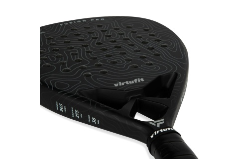 RAKIETA PADEL FUSION PRO - CZARNO-SZARA /VIRTUFIT