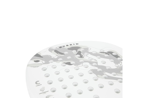 RAKIETA PADEL HYBRID - BIAŁO-SZARA /VIRTUFIT