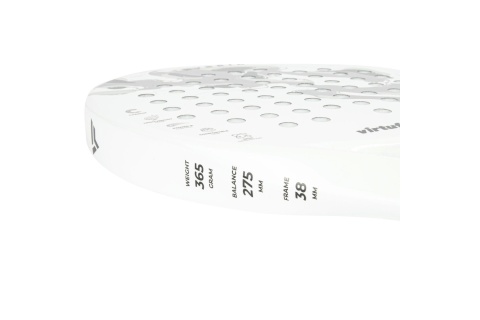 RAKIETA PADEL HYBRID - BIAŁO-SZARA /VIRTUFIT