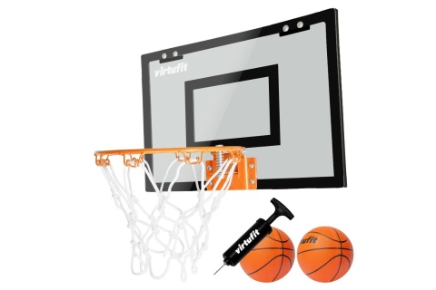 TABLICA DO KOSZYKÓWKI PRO MINI Z 2 PIŁKAMI I POMPKĄ /VIRTUFIT
