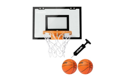 TABLICA DO KOSZYKÓWKI PRO MINI Z 2 PIŁKAMI I POMPKĄ /VIRTUFIT