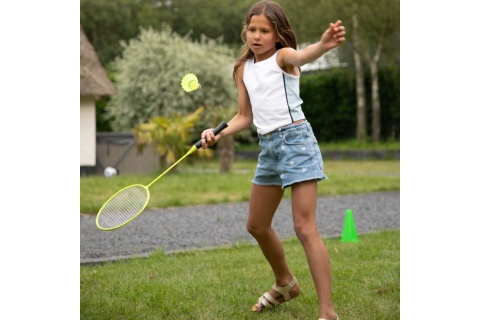 ZESTAW DO BADMINTONA I TENISA PRZENOŚNY 2W1 /VIRTUFIT