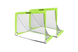 BRAMKI DO PIŁKI NOŻNEJ SKŁADANE ZESTAW 120 X 90 CM /VIRTUFIT