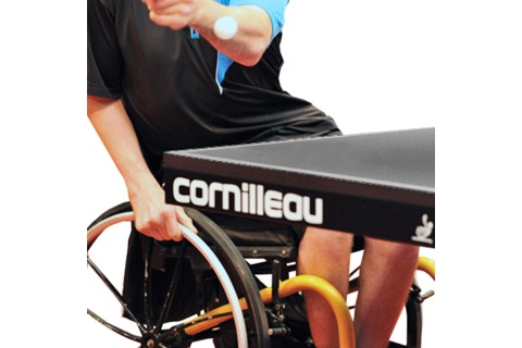 STÓŁ TENISOWY SZARY COMPETITION 740 ITTF /CORNILLEAU