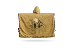 PONCZO KEMPINGOWE CIENKIE Z OGRZEWACZEM SZAMPAN /OFFLANDER