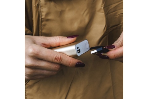 PONCZO KEMPINGOWE CIENKIE Z OGRZEWACZEM SZAMPAN /OFFLANDER