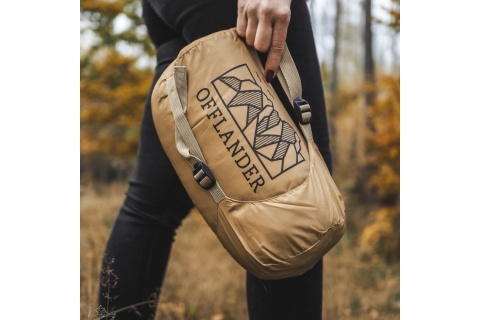 PONCZO KEMPINGOWE CIENKIE Z OGRZEWACZEM SZAMPAN /OFFLANDER