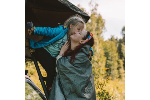 PONCZO KEMPINGOWE WODOODPORNE SZARE /OFFLANDER