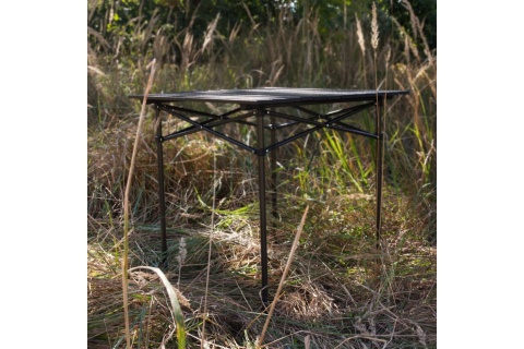 STÓŁ KEMPINGOWY SKŁADANY ALUMINIOWY 70 X 70 CM /OFFLANDER