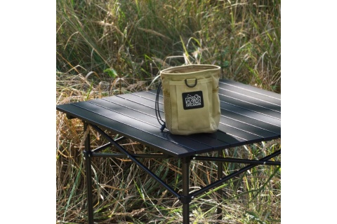 STÓŁ KEMPINGOWY SKŁADANY ALUMINIOWY 70 X 70 CM /OFFLANDER