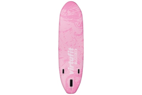 DESKA SUP RÓŻOWA - Z SIEDZENIEM KAJAKOWYM, AKCESORIAMI I TORBĄ DO NOSZENIA - CRUISER 305/VIRTUFIT