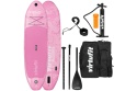 DESKA SUP RÓŻOWA - Z SIEDZENIEM KAJAKOWYM, AKCESORIAMI I TORBĄ DO NOSZENIA - CRUISER 305/VIRTUFIT
