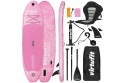 DESKA SUP RÓŻOWA - Z SIEDZENIEM KAJAKOWYM, AKCESORIAMI I TORBĄ DO NOSZENIA - CRUISER 305/VIRTUFIT