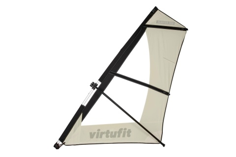 DESKA SUP PIASKOWY BEŻ - Z OSŁONĄ PRZECIWWATROWĄ I AKCESORIAMI - SURFER 305 /VIRTUFIT