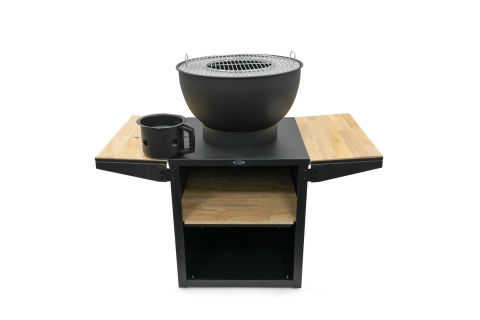 KUCHNIA OGRODOWA CZARNA KJOK /HEAT