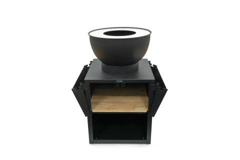 KUCHNIA OGRODOWA CZARNA KJOK /HEAT