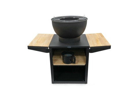 KUCHNIA OGRODOWA CZARNA KJOK /HEAT