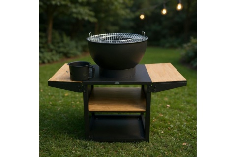 KUCHNIA OGRODOWA CZARNA KJOK /HEAT