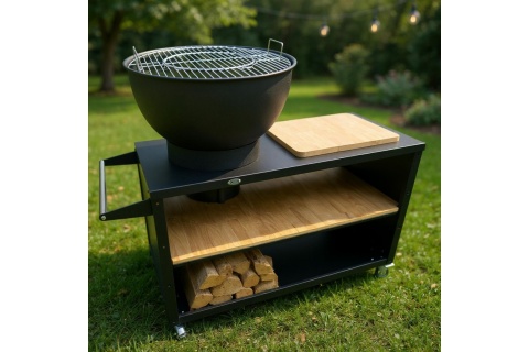 KUCHNIA OGRODOWA CZARNA TROLLE /HEAT