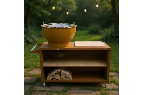 KUCHNIA OGRODOWA RDZAWA TROLLE /HEAT