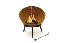 PALENISKO OGRODOWE Ø56 RDZAWE KAPPA /HEAT