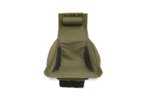 KRZESŁO KEMPINGOWE DUŻE SKŁADANE OLIWKOWE /OFFLANDER