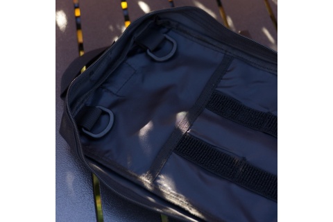 SASZETKA TAKTYCZNA MOLLE Z RZEPEM DUŻA CZARNA /OFFLANDER