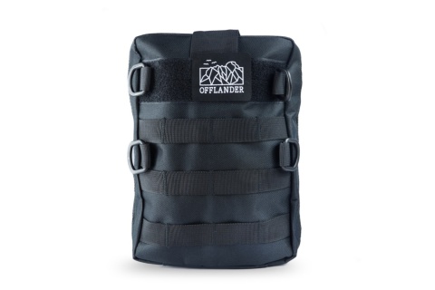 SASZETKA TAKTYCZNA MOLLE Z RZEPEM ŚREDNIA CZARNA /OFFLANDER