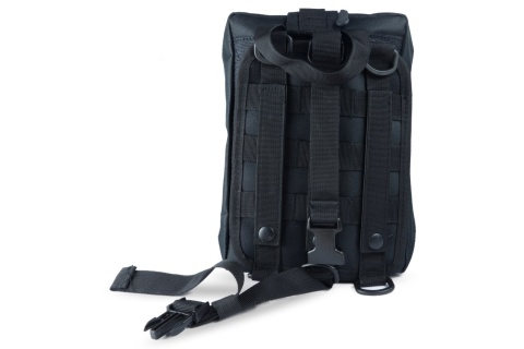 SASZETKA TAKTYCZNA MOLLE Z RZEPEM ŚREDNIA CZARNA /OFFLANDER