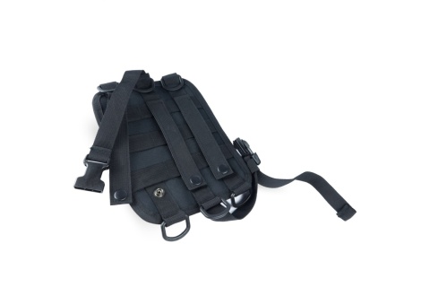 SASZETKA TAKTYCZNA MOLLE Z RZEPEM ŚREDNIA CZARNA /OFFLANDER