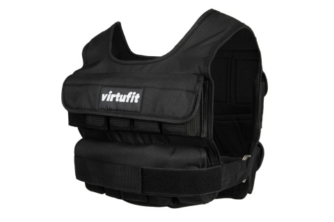 KAMIZELKA OBCIĄŻENIOWA REGULOWANA PRO - 20 KG /VIRTUFIT