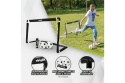 BRAMKI DO PIŁKI NOŻNEJ ZESTAW DLA DZIECI Z 2 PIŁKAMI I POMPKĄ /VIRTUFIT