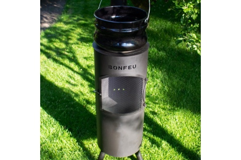 KOMINEK OGRODOWY BONGIANO LP CZARNY /BONFEU