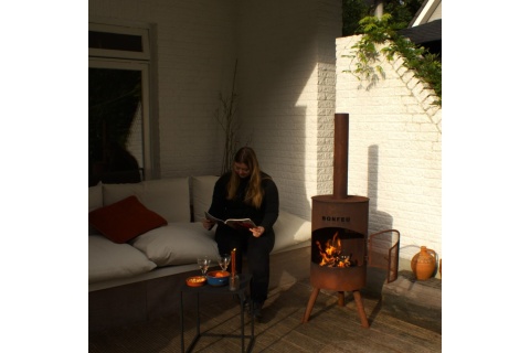 KOMINEK OGRODOWY BONTON 50 RDZAWY /BONFEU