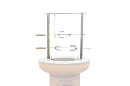 STELAŻ Z ROŻNEM DO PLANCHY /BONFEU