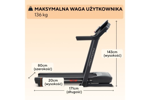 BIEŻNIA ELEKTRYCZNA CARBON TL /PROFORM