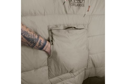 PONCZO KEMPINGOWE OCIEPLANE WODOODPORNE /OFFLANDER