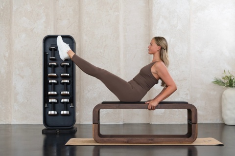 WIEŻA TRENINGOWA STEPTOWER VINTAGE OAK DĄB /NOHRD