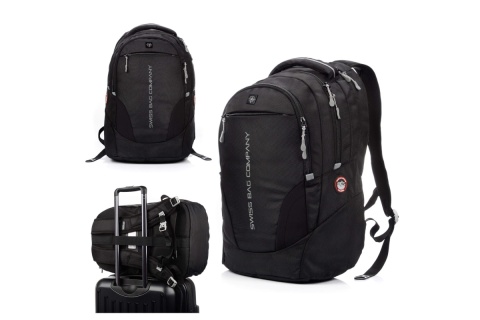 PLECAK Z TORBĄ NA LAPTOPA 17,3" ZURICH 33L /SWISSBAGS