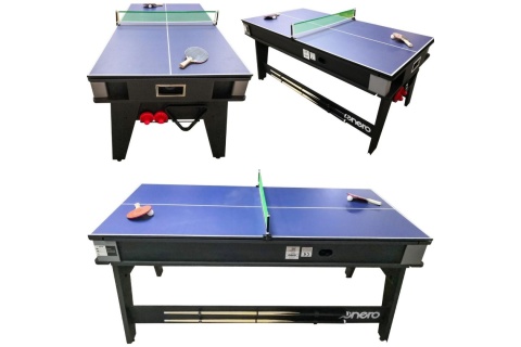 STÓŁ DO MULTIGIER 4W1 BILARD TENIS STOŁOWY CYMBERGAJ STÓŁ JADALNY /ENERO