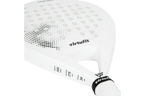 RAKIETA PADEL CONTROL - BIAŁO-CZARNA /VIRTUFIT