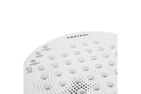 RAKIETA PADEL CONTROL - BIAŁO-CZARNA /VIRTUFIT
