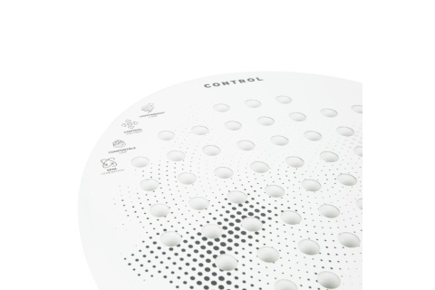 RAKIETA PADEL CONTROL - BIAŁO-CZARNA /VIRTUFIT