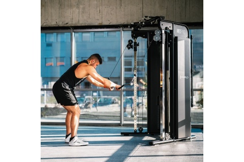 BRAMA DO ĆWICZEŃ Z WYCIĄGIEM I STOSEM COMMERCIAL ARES PRO /HMS