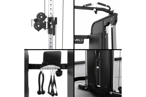 BRAMA DO ĆWICZEŃ Z WYCIĄGIEM I STOSEM COMMERCIAL ARES PRO /HMS