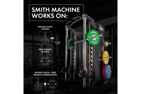 ATLAS DO ĆWICZEŃ Z SUWNICĄ SMITHA SEMI COMMERCIAL CYKLOP 10 /HMS