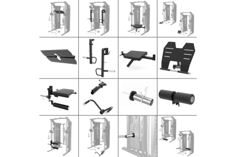 ATLAS DO ĆWICZEŃ Z SUWNICĄ SMITHA SEMI COMMERCIAL CYKLOP 10 /HMS