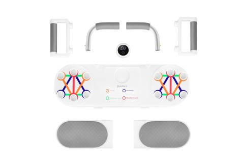 DESKA DO ĆWICZEŃ WIELOFUNKCYJNA POMPKI MIĘŚNE BRZUCHA I Z LICZNIKIEM DBP03 /HMS