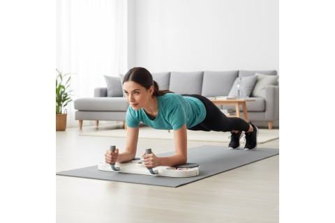 DESKA DO ĆWICZEŃ WIELOFUNKCYJNA POMPKI MIĘŚNE BRZUCHA I Z LICZNIKIEM DBP03 /HMS