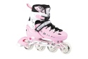 ŁYŻWOROLKI REGULOWANE 4W1 RÓŻOWE NH10905 ROZM. S (31-34) /NILS